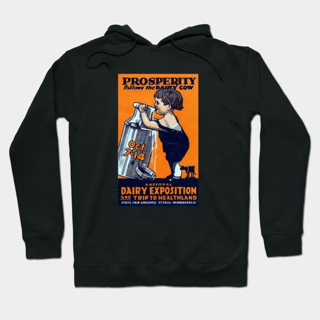 1915 Dairy Exposition Hoodie by historicimage